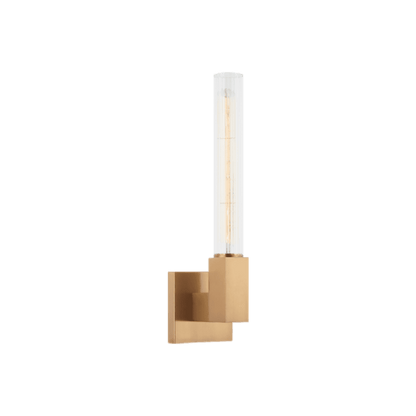 Matteo Lighting Odelle 16-in Bath Wall Sconce Aged Gold Brass