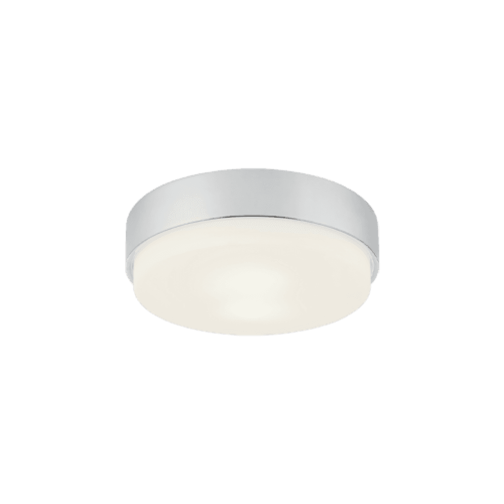 Matteo Lighting Quintz 12-in LED Flush Mount Chrome