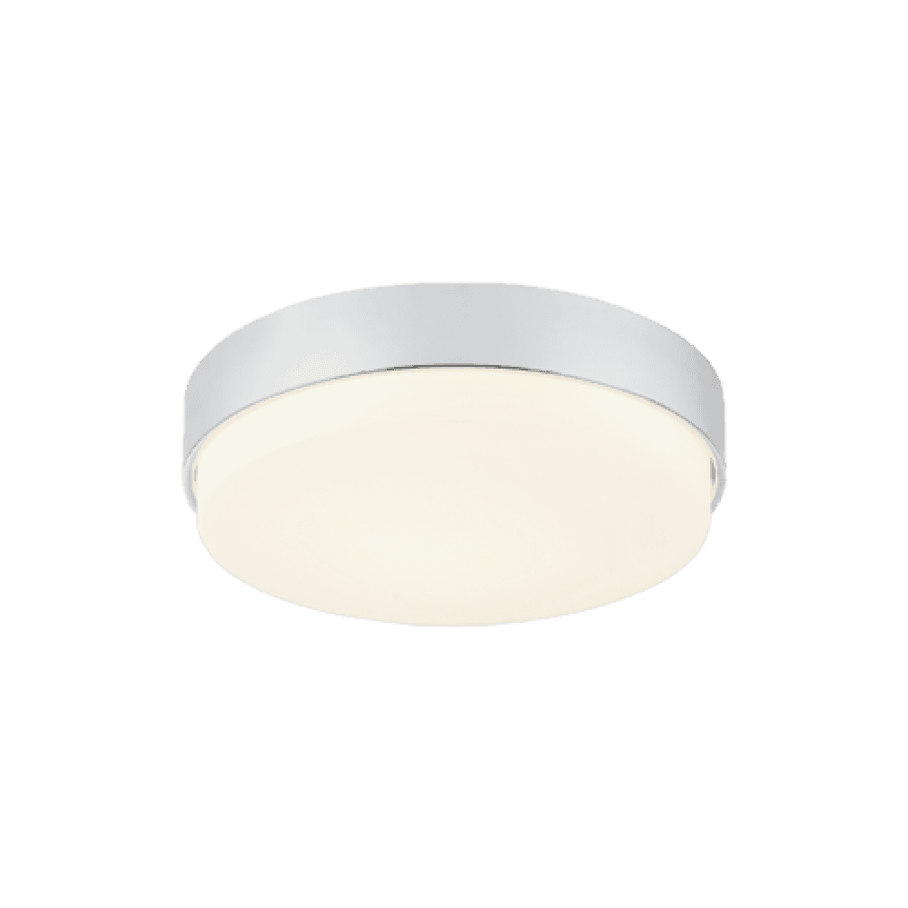 Matteo Lighting Quintz 15-in LED Flush Mount Chrome