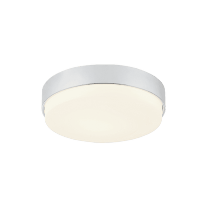 Matteo Lighting Quintz 15-in LED Flush Mount Chrome