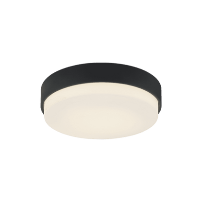 Matteo Lighting Quintz 15-in LED Flush Mount Matte Black