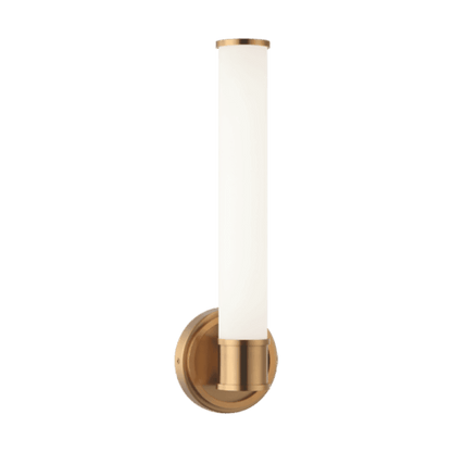 Matteo Lighting Steveston LED Bath Wall Sconce Aged Gold Brass
