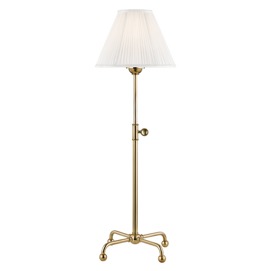 Hudson Valley Classic No.1 Table Lamp Antique Brass
