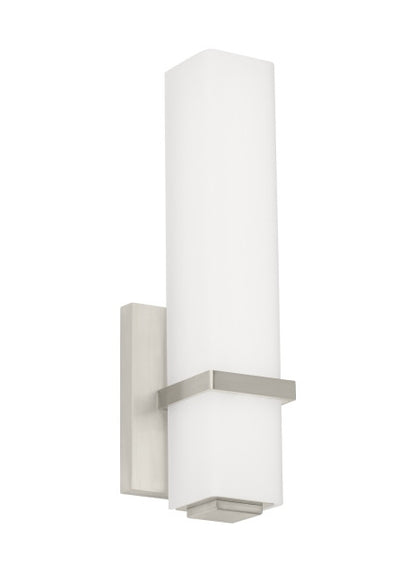 Visual Comfort Modern Milan Bath Vanity Nickel, Satin Nickel