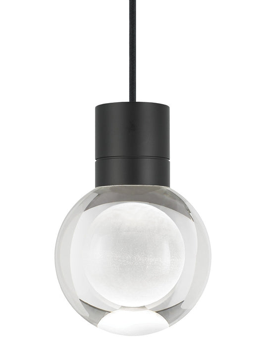 Visual Comfort Modern Mina Pendant Black