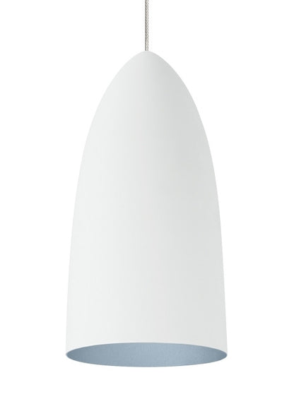 Visual Comfort Modern Mini Signal Pendant Nickel, Satin Nickel
