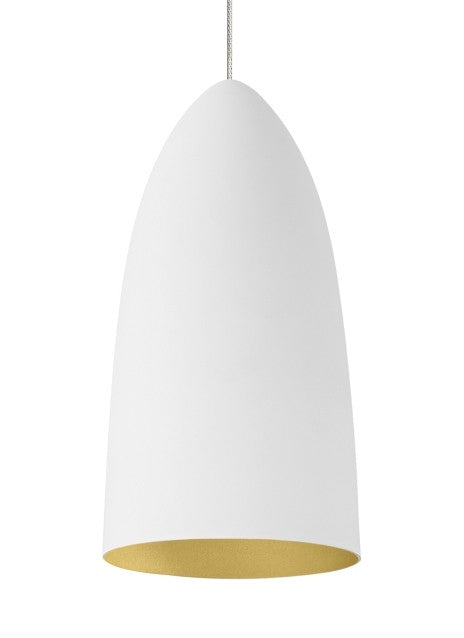 Rubberized White/Gold / LED