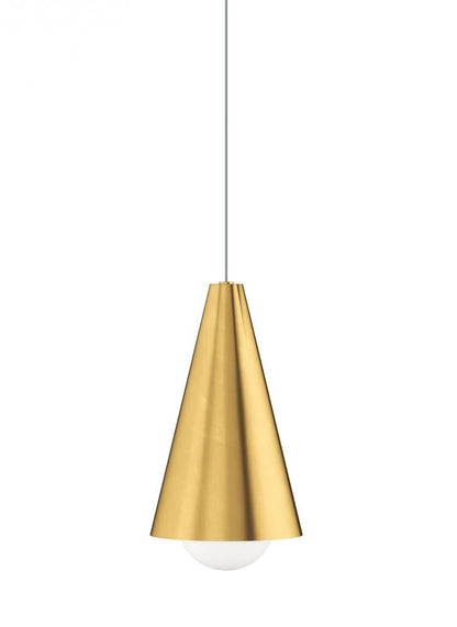 Visual Comfort Modern Mini Joni Pendant Brass