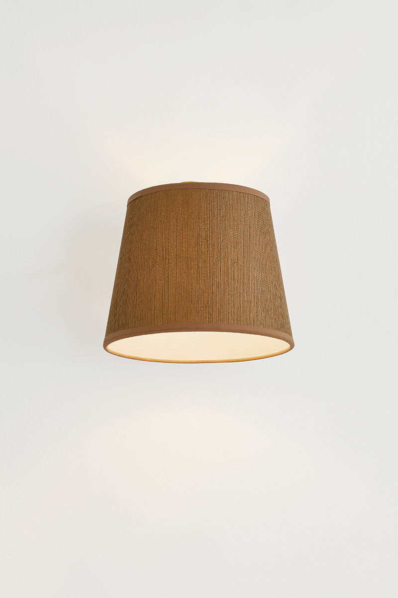 Mitzi by Hudson Valley Lighting Abeni Wall Sconce in Aged Brass, detail view 1