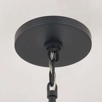 Mitzi by Hudson Valley Lighting Adelaide Large Lantern in Textured Black, detail view 2