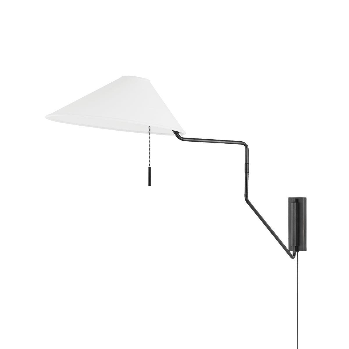 Mitzi by Hudson Valley Lighting Aisa Plug-In Wall Sconce in Old Bronze