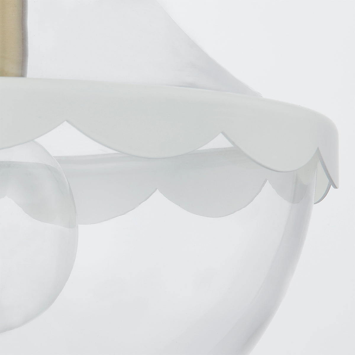 Mitzi by Hudson Valley Lighting Alaina Small Pendant in Aged Brass, detail view 2
