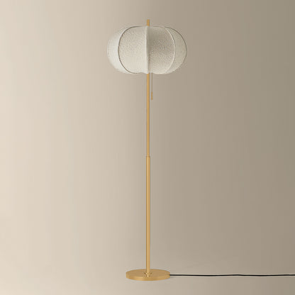 Mitzi by Hudson Valley Lighting Alexandra Floor Lamp in Aged Brass, detail view 3