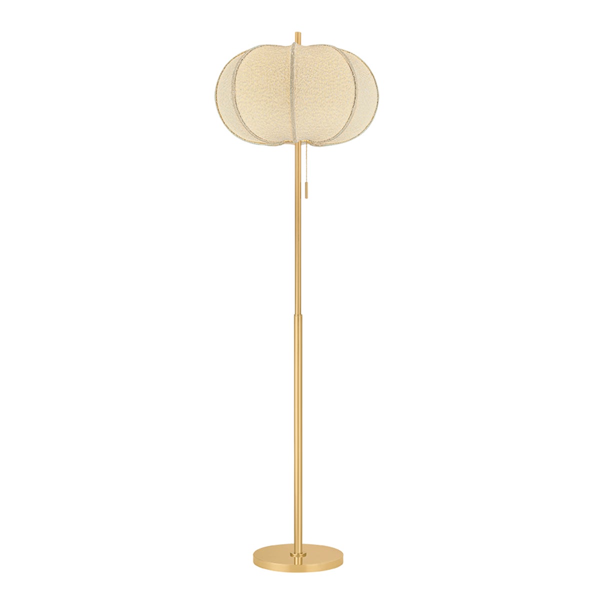 Mitzi by Hudson Valley Lighting Alexandra Floor Lamp in Aged Brass