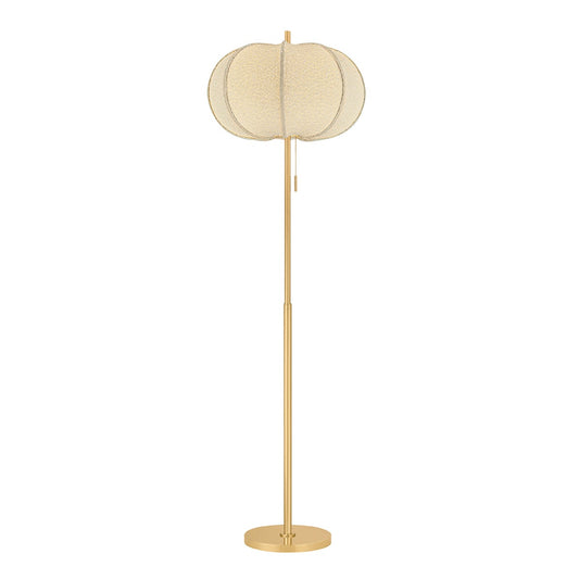 Mitzi by Hudson Valley Lighting Alexandra Floor Lamp in Aged Brass
