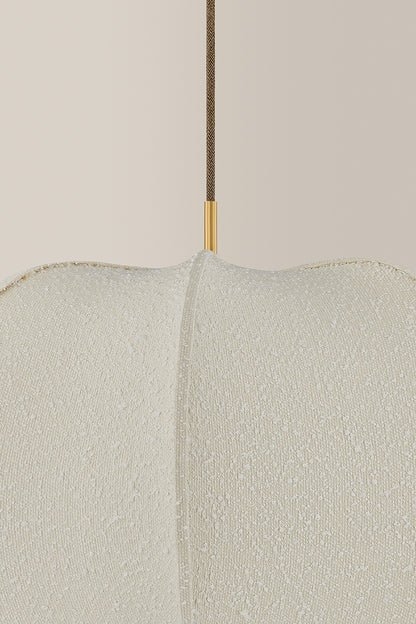 Mitzi by Hudson Valley Lighting Alexandra Large Pendant in Aged Brass, detail view 6