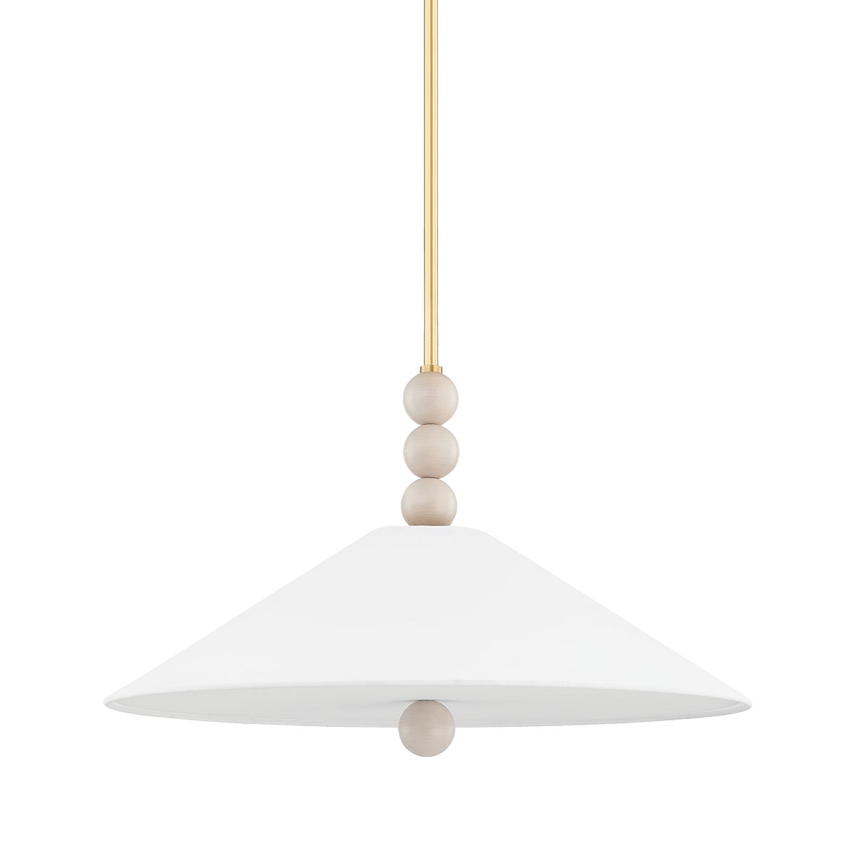 Mitzi by Hudson Valley Lighting Alexis 2-Light Pendant in Aged Brass