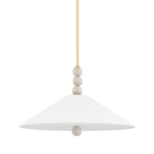 Mitzi by Hudson Valley Lighting Alexis 2-Light Pendant in Aged Brass
