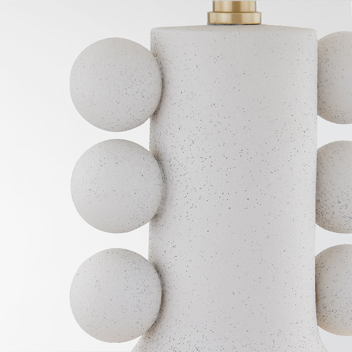 Mitzi by Hudson Valley Lighting Amalia Table Lamp in Aged Brass, detail view 1