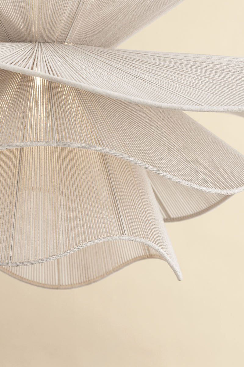 Mitzi by Hudson Valley Lighting Amanda Large Chandelier in Aged Brass, detail view 5