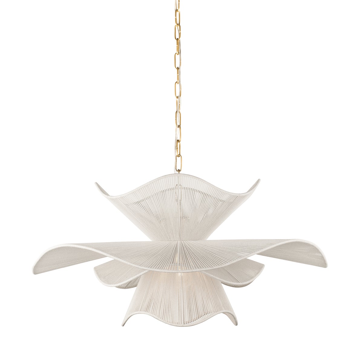 Mitzi by Hudson Valley Lighting Amanda Chandelier in Aged Brass