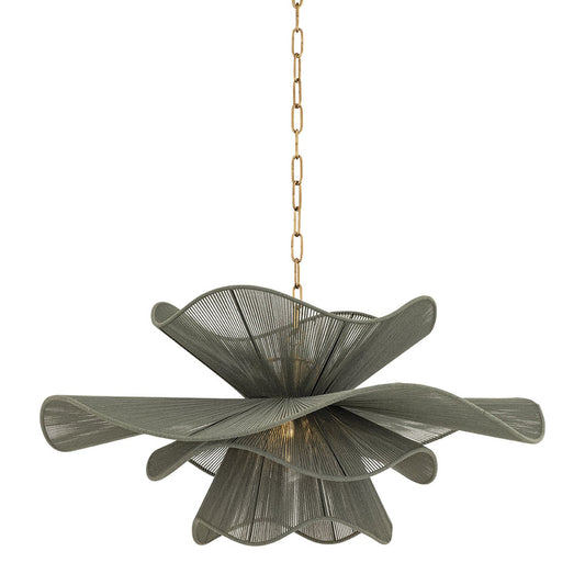 Mitzi by Hudson Valley Lighting Amanda Chandelier in Patina Brass