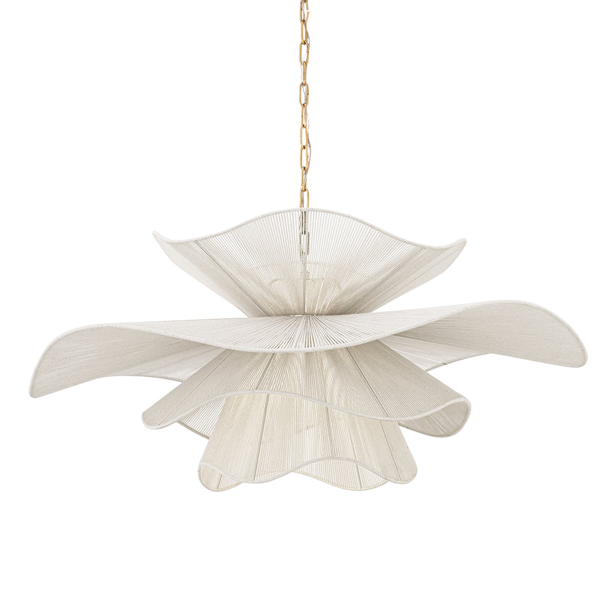 Mitzi by Hudson Valley Lighting Amanda Large Chandelier in Aged Brass