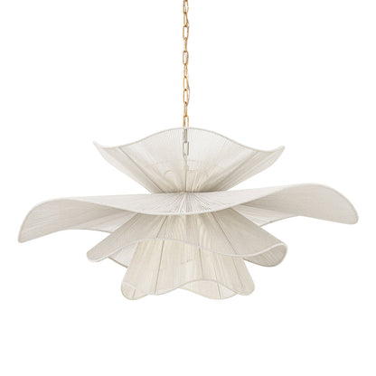 Mitzi by Hudson Valley Lighting Amanda Large Chandelier in Aged Brass