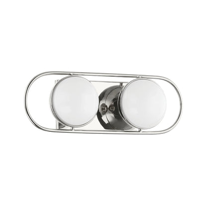 Mitzi by Hudson Valley Lighting Amy 2-Light Vanity Light in Polished Nickel