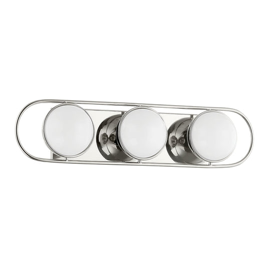 Mitzi by Hudson Valley Lighting Amy 3-Light Vanity Light in Polished Nickel