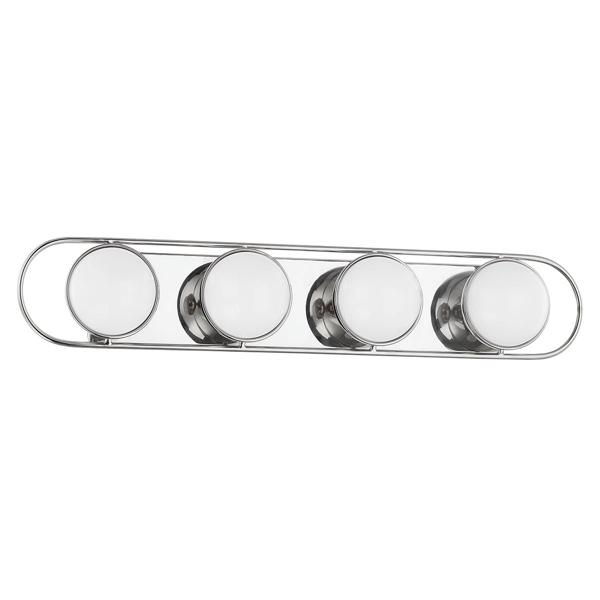 Mitzi by Hudson Valley Lighting Amy 4-Light Vanity Light in Polished Nickel