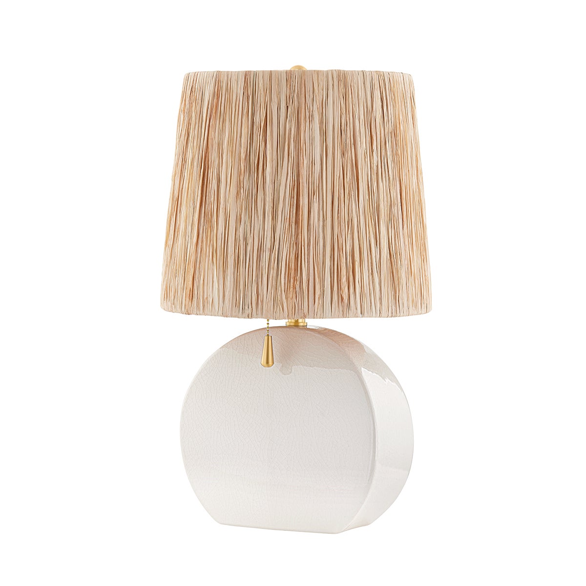 Mitzi by Hudson Valley Lighting Aneesa Table Lamp in Aged Brass