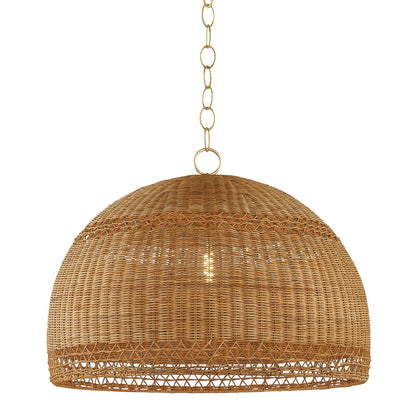 Mitzi by Hudson Valley Lighting April Large Pendant in Aged Brass