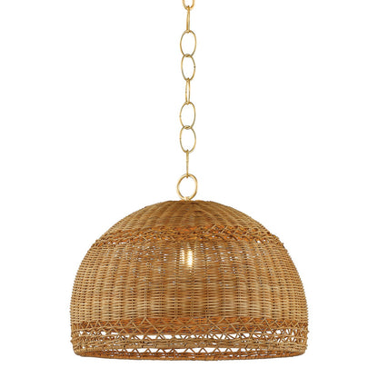 Mitzi by Hudson Valley Lighting April Small Pendant in Aged Brass
