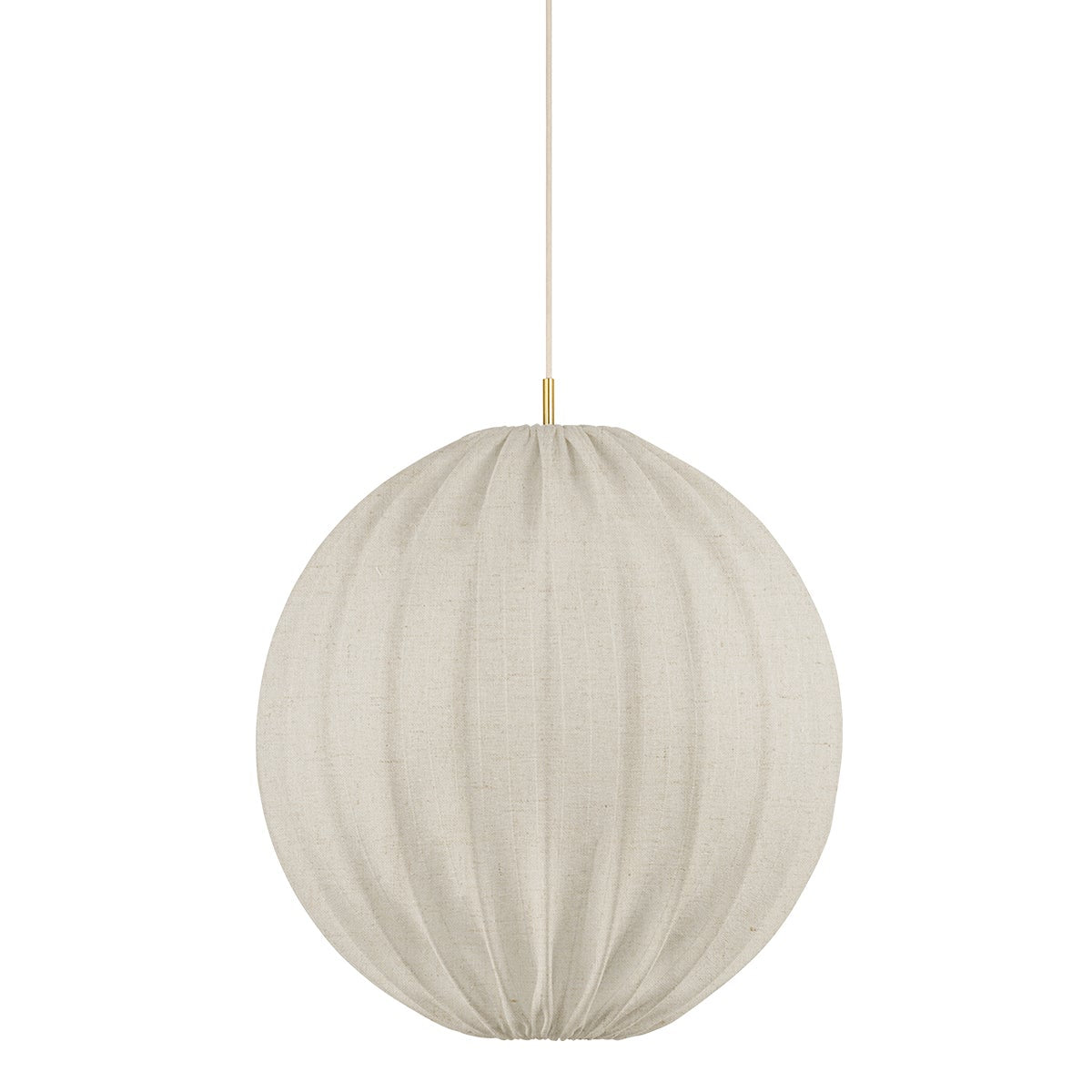 Mitzi by Hudson Valley Lighting Arabella Small Pendant in Aged Brass