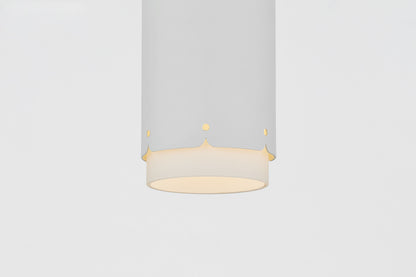 Mitzi by Hudson Valley Lighting Asa Flush Mount in Aged Brass, detail view 3
