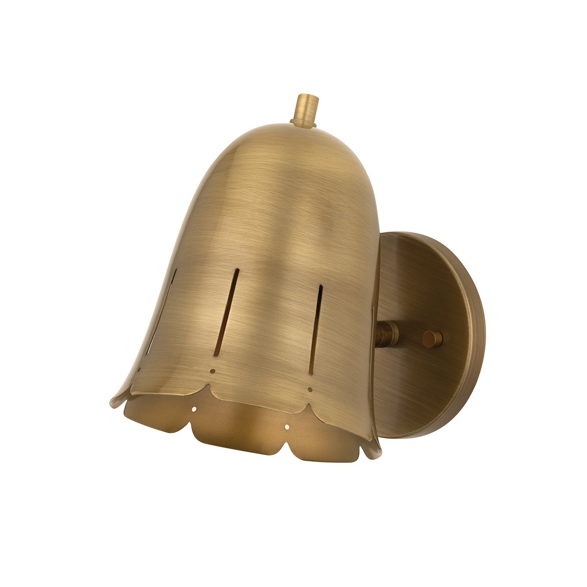 Mitzi by Hudson Valley Lighting Basil Wall Sconce in Patina Brass