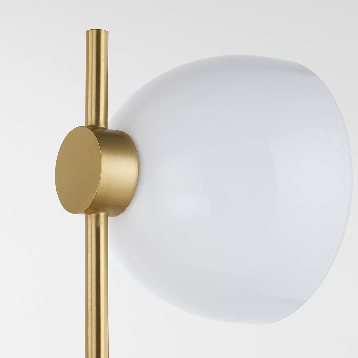 Mitzi by Hudson Valley Lighting Belle Wall Sconce in Aged Brass, detail view 1