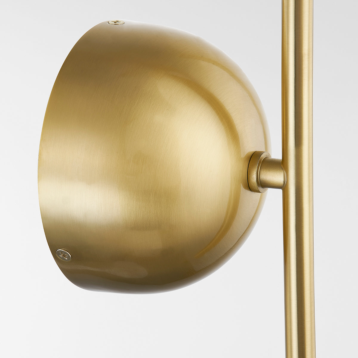 Mitzi by Hudson Valley Lighting Belle Wall Sconce in Aged Brass, detail view 2