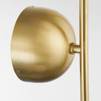 Mitzi by Hudson Valley Lighting Belle Wall Sconce in Aged Brass, detail view 2