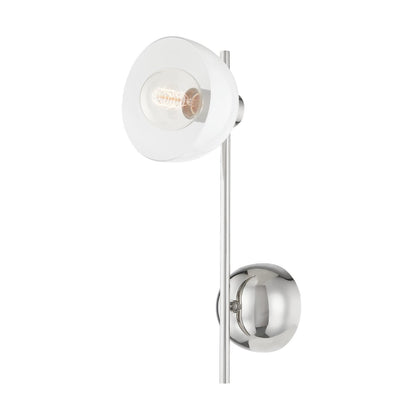 Mitzi by Hudson Valley Lighting Belle Wall Sconce in Polished Nickel