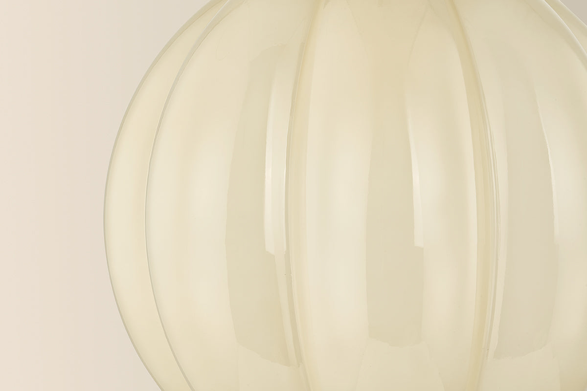 Mitzi by Hudson Valley Lighting Bernadine Large Pendant in Aged Brass, detail view 6