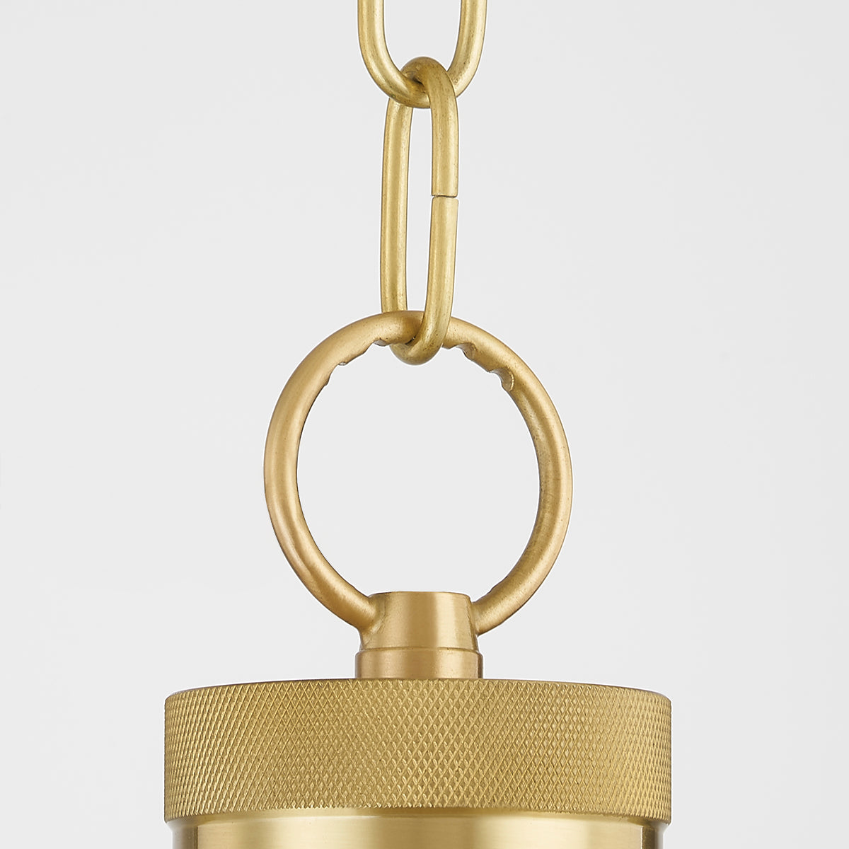 Mitzi by Hudson Valley Lighting Beverly Large Pendant in Aged Brass, detail view 1