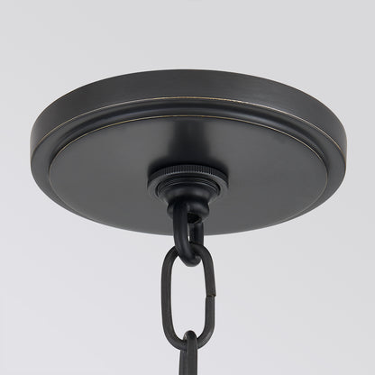 Mitzi by Hudson Valley Lighting Beverly Large Pendant in Old Bronze, detail view 1
