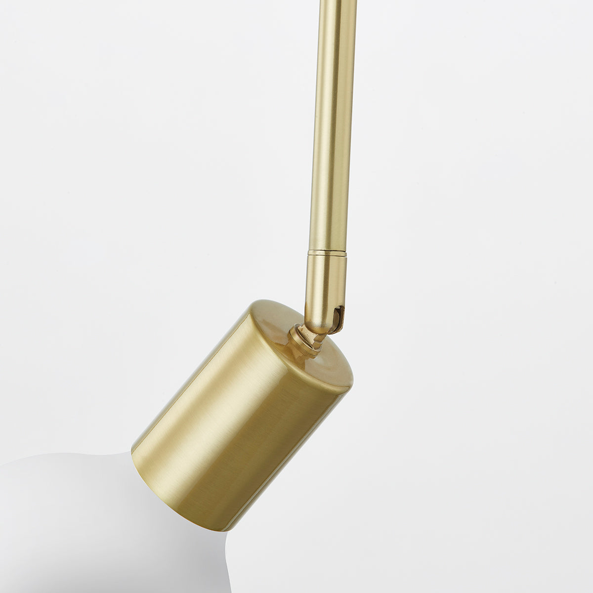 Mitzi by Hudson Valley Lighting Blakely Wall Sconce in Aged Brass, detail view 1