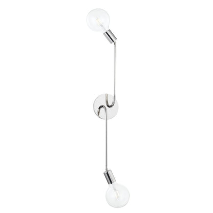 Mitzi by Hudson Valley Lighting Blakely Wall Sconce in Polished Nickel