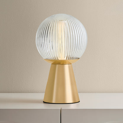 Mitzi by Hudson Valley Lighting Bria Rechargeable Table Lamp in Aged Brass, detail view 5