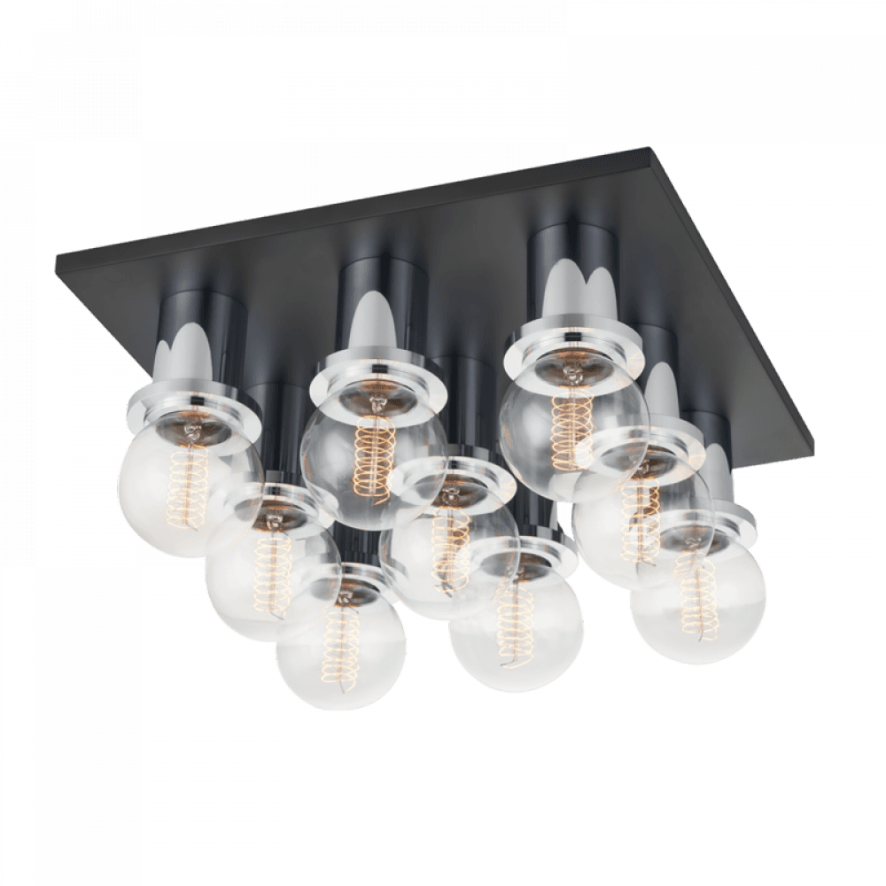 Mitzi by Hudson Valley Lighting Brandi Flush Mount Polished Chrome