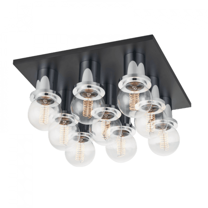 Mitzi by Hudson Valley Lighting Brandi Flush Mount Polished Chrome