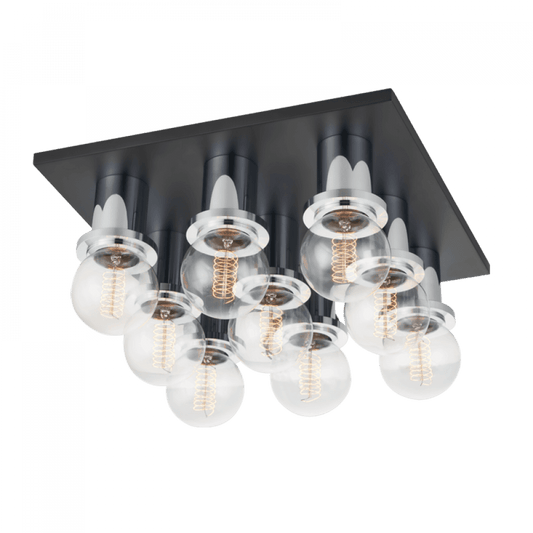 Mitzi by Hudson Valley Lighting Brandi Flush Mount Polished Chrome